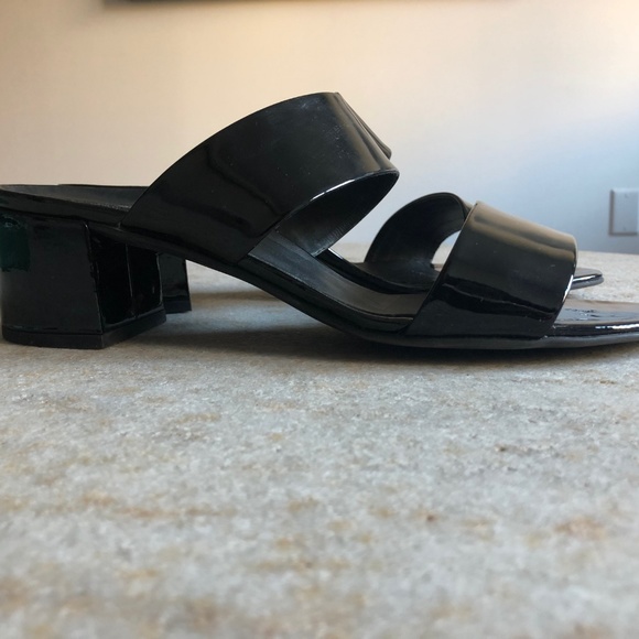 Paul Green Patent Leather Slides - Picture 6 of 8